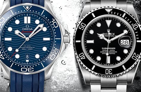 2018 omega seamaster vs rolex submariner|tag heuer vs omega rolex.